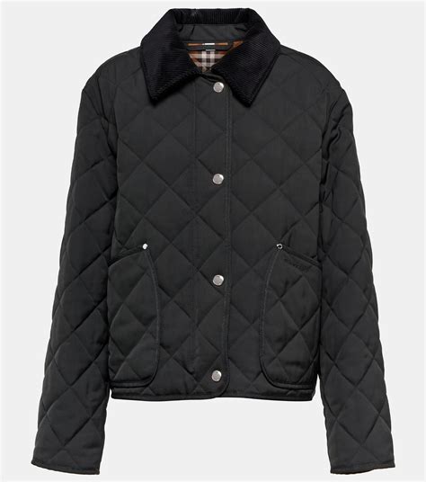 burberry lanford quilted jacket|burberry cashmere jacket.